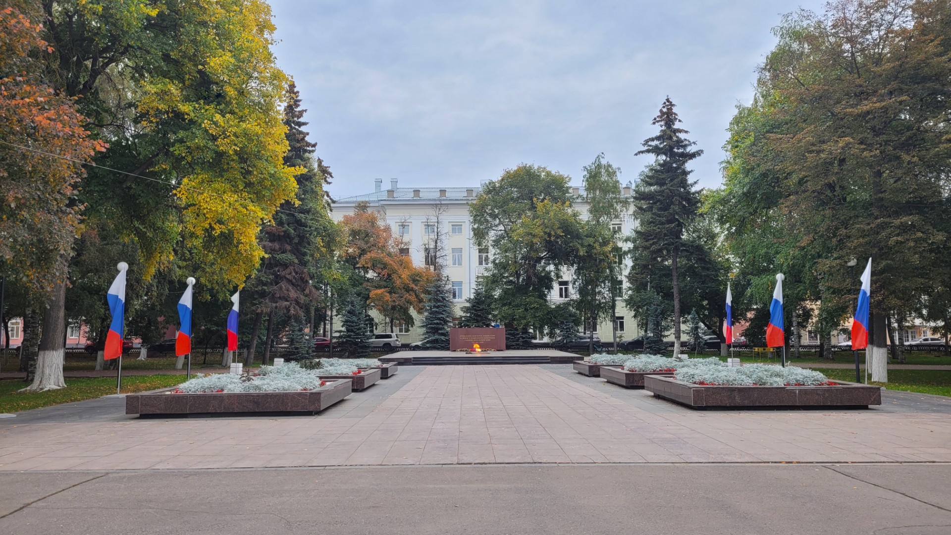 Общий вид мемориала, 2025 год